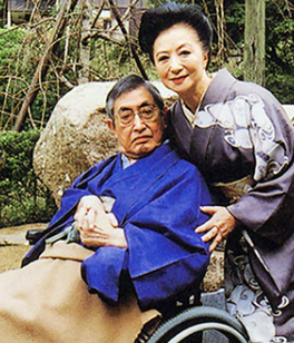 大島渚さんと小山明子さん